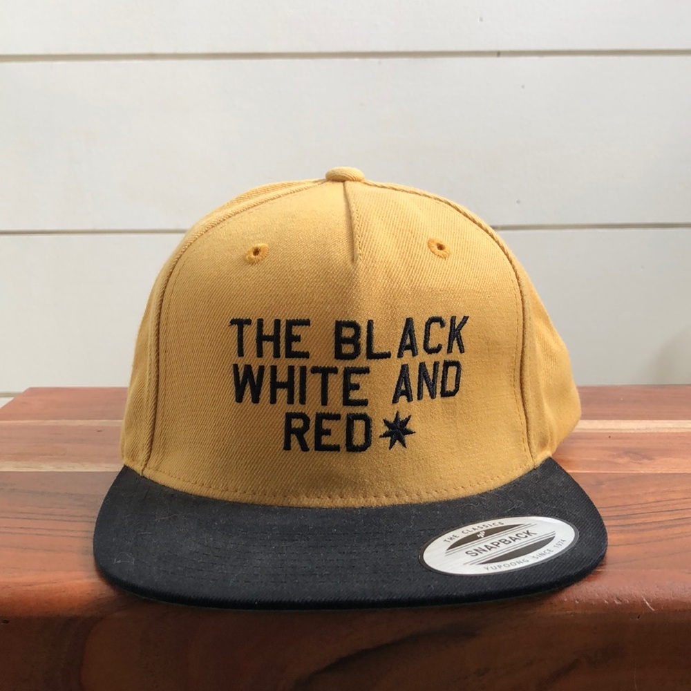 The Black White and Red Snapback